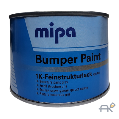 Краска бамперная MIPA 0.5л сер (структурная)